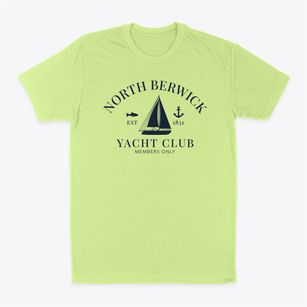 North Berwick Maine Yacht Club Classic Dad T-Shirt