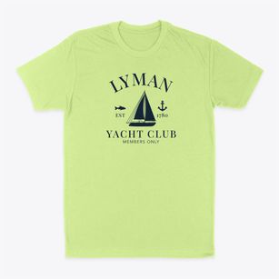 Lyman Maine Yacht Club Classic Dad T-Shirt