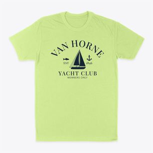 Van Horne Iowa Yacht Club Classic Dad T-Shirt