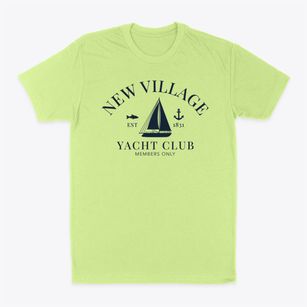 New Village New Jersey Yacht Club Classic Dad T-Shirt