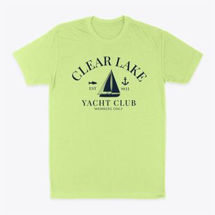 Clear Lake Indiana Yacht Club Classic Dad T-Shirt