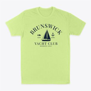 Brunswick Vermont Yacht Club Classic Dad T-Shirt