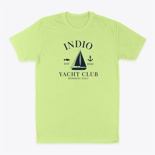 Indio California Yacht Club Classic Dad T-Shirt