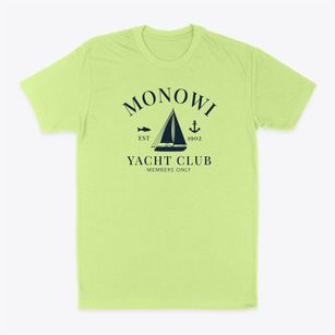 Monowi Nebraska Yacht Club Classic Dad T-Shirt