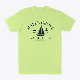 Maple Grove Minnesota Yacht Club Classic Dad T-Shirt