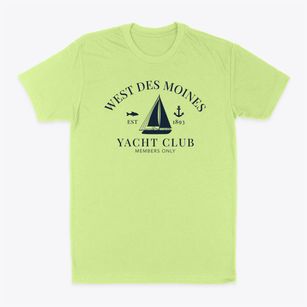 West Des Moines Iowa Yacht Club Classic Dad T-Shirt