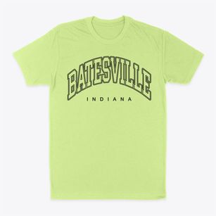 Batesville Indiana Inline Classic Dad T-Shirt