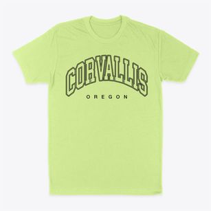Corvallis Oregon Inline Classic Dad T-Shirt