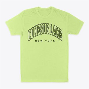 Conesus Lake New York Inline Classic Dad T-Shirt
