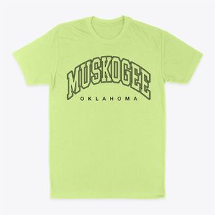 Muskogee Oklahoma Inline Classic Dad T-Shirt
