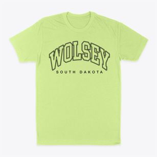 Wolsey South Dakota Inline Classic Dad T-Shirt