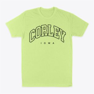 Corley Iowa Inline Classic Dad T-Shirt
