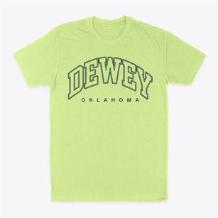 Dewey Oklahoma Inline Classic Dad T-Shirt