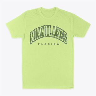 Miami Lakes Florida Inline Classic Dad T-Shirt