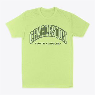 Charleston South Carolina Inline Classic Dad T-Shirt