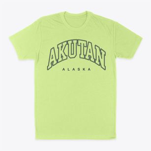 Akutan Alaska Inline Classic Dad T-Shirt