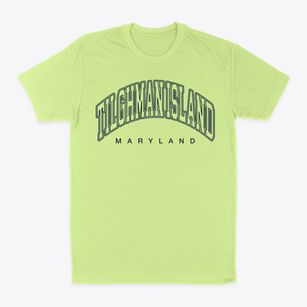 Tilghman Island Maryland Inline Classic Dad T-Shirt