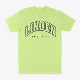 Linden Indiana Inline Classic Dad T-Shirt