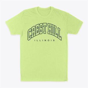 Crest Hill Illinois Inline Classic Dad T-Shirt