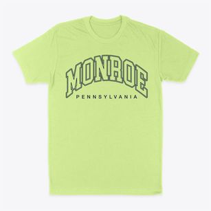 Monroe Pennsylvania Inline Classic Dad T-Shirt