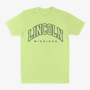 Lincoln Michigan Inline Classic Dad T-Shirt