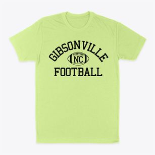 Gibsonville North Carolina Football Classic Dad T-Shirt