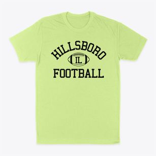 Hillsboro Illinois Football Classic Dad T-Shirt