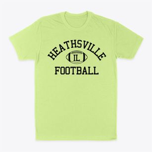 Heathsville Illinois Football Classic Dad T-Shirt