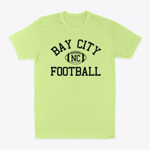 Bay City North Carolina Football Classic Dad T-Shirt