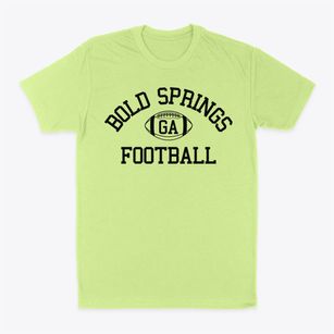 Bold Springs Georgia Football Classic Dad T-Shirt