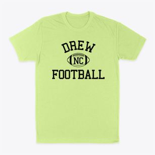 Drew North Carolina Football Classic Dad T-Shirt