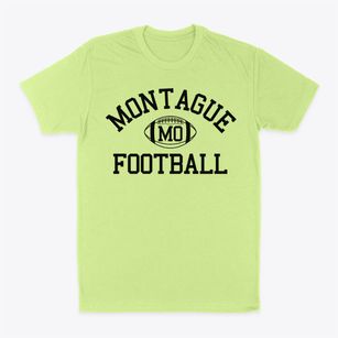 Montague Missouri Football Classic Dad T-Shirt
