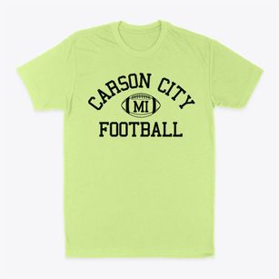 Carson City Michigan Football Classic Dad T-Shirt