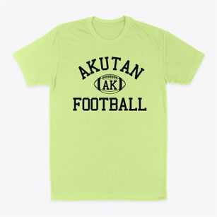 Akutan Alaska Football Classic Dad T-Shirt