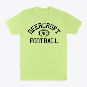 Deercroft North Carolina Football Classic Dad T-Shirt