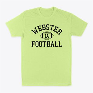 Webster Iowa Football Classic Dad T-Shirt