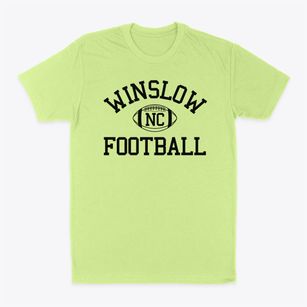 Winslow North Carolina Football Classic Dad T-Shirt