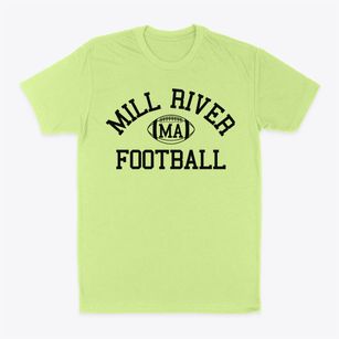 Mill River Massachusetts Football Classic Dad T-Shirt
