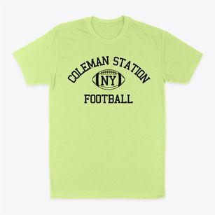 Coleman Station New York Football Classic Dad T-Shirt