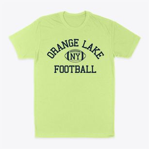 Orange Lake New York Football Classic Dad T-Shirt