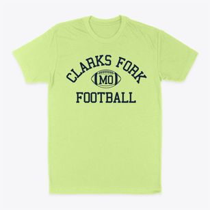 Clarks Fork Missouri Football Classic Dad T-Shirt