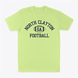North Clayton Georgia Football Classic Dad T-Shirt