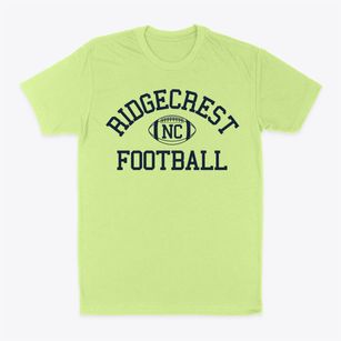 Ridgecrest North Carolina Football Classic Dad T-Shirt