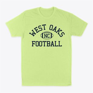 West Oaks North Carolina Football Classic Dad T-Shirt