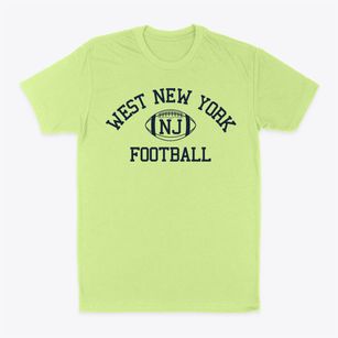 West New York New Jersey Football Classic Dad T-Shirt
