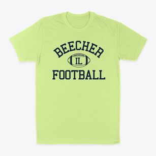 Beecher Illinois Football Classic Dad T-Shirt