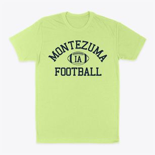 Montezuma Iowa Football Classic Dad T-Shirt