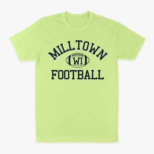 Milltown Wisconsin Football Classic Dad T-Shirt