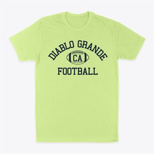 Diablo Grande California Football Classic Dad T-Shirt