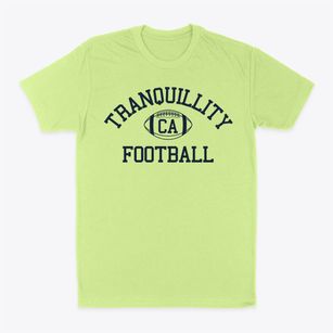 Tranquillity California Football Classic Dad T-Shirt
